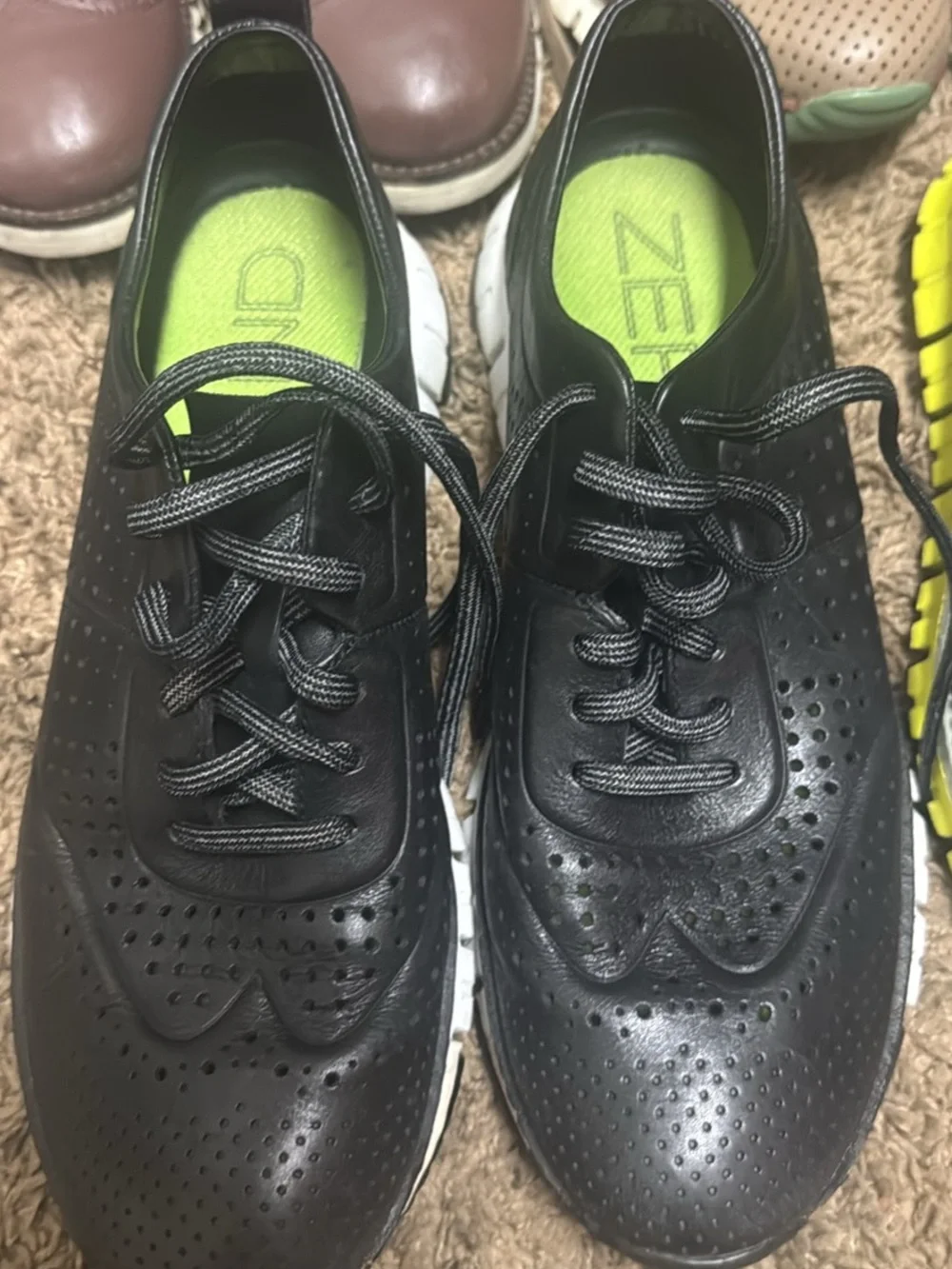 Cole Haan different styles and colors. Wingtip Derby Oxfords